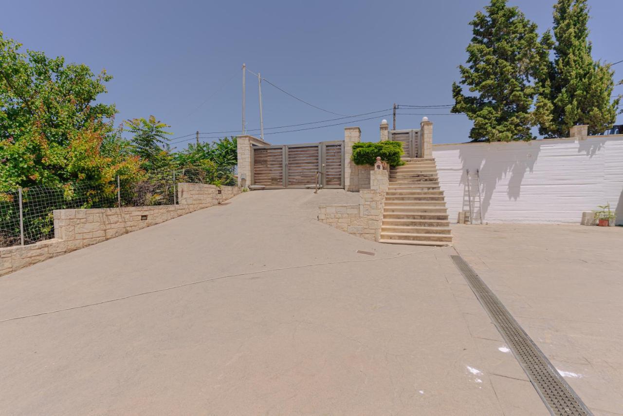 Blue Sky Villa In Crete Epano Vathia Экстерьер фото